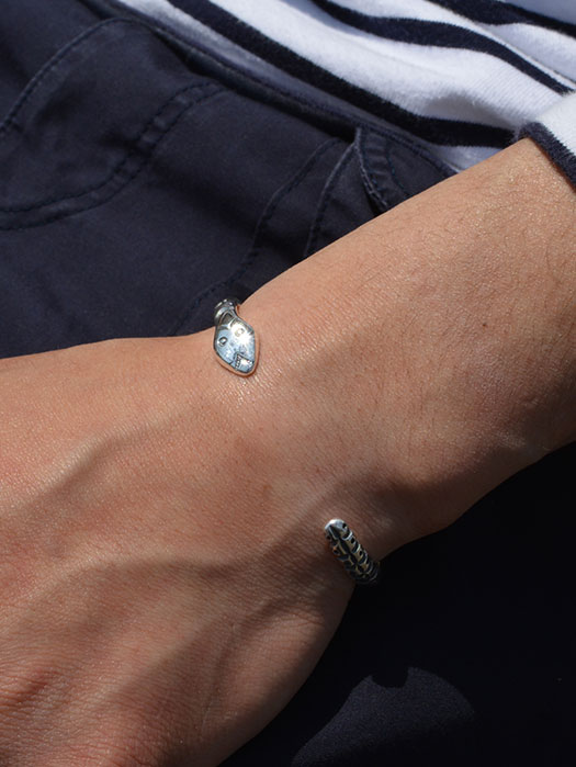 RATTLESNAKE BANGLE　(Men's Size)