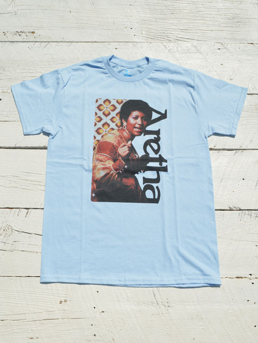 【BLUESCENTRIC】  Print T-Shirt (ARETHA FRANKLIN)