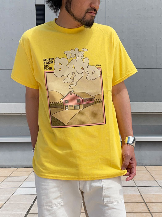 【BLUESCENTRIC】 Print T-Shirt　(THE BAND)