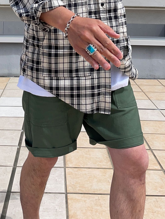 【Stan Ray】 TAPER FATIGUE SHORTS (Back Satin)