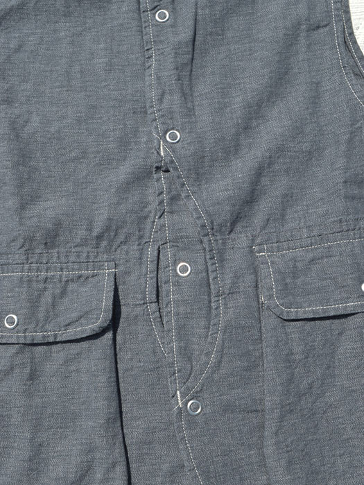 Plant Hunter Vest　(5oz Chambray)