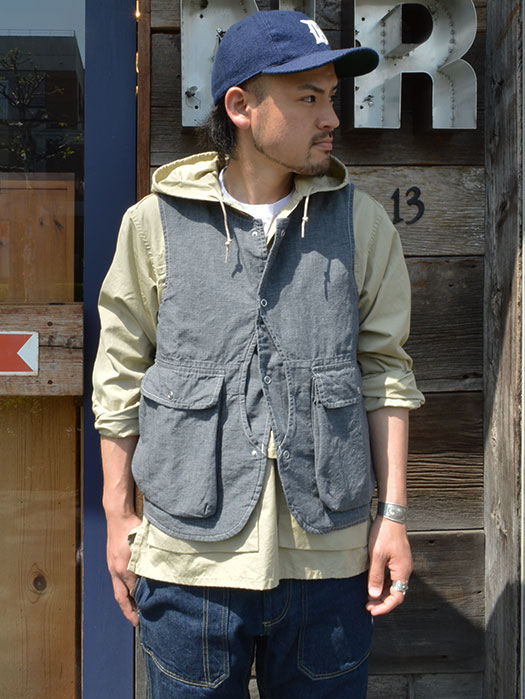 Plant Hunter Vest　(5oz Chambray)