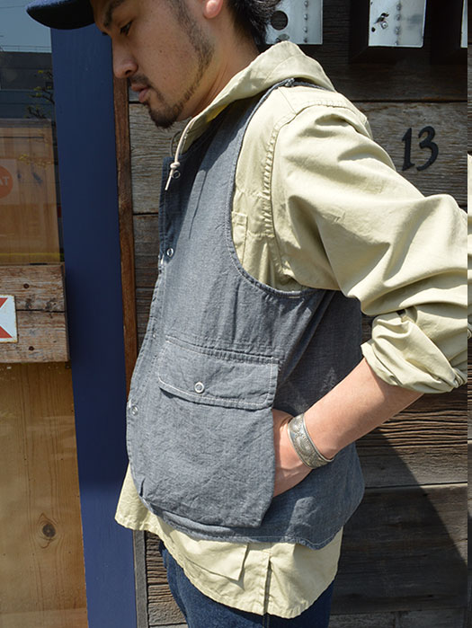 Plant Hunter Vest　(5oz Chambray)