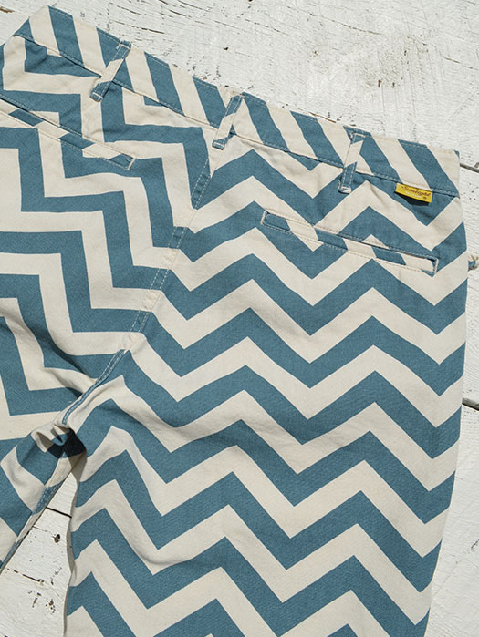 【40% OFF】　【Sunlight Believer】　U.S.A. CANVAS SHORTS　(ZIGZAG)