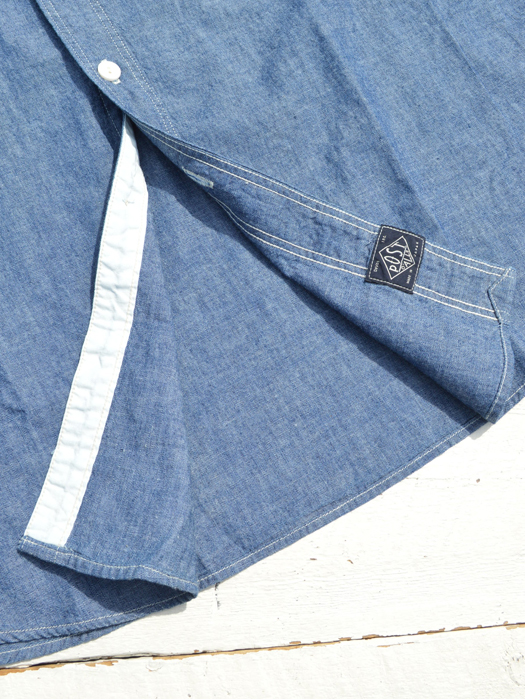 No.6 Shirt S/S (Classic Chambray)