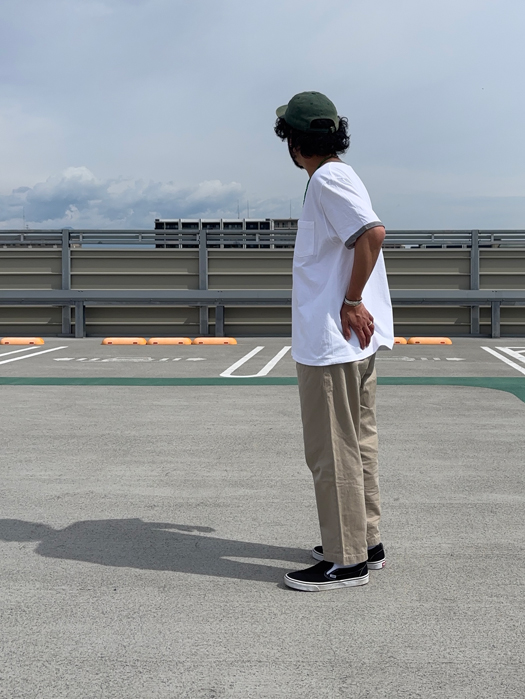 S/S POCKET TEE (HAND PAINT)
