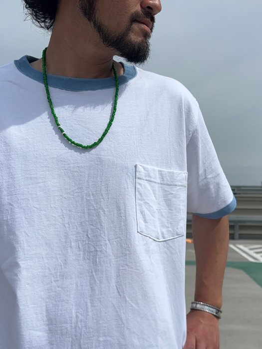 S/S POCKET TEE (HAND PAINT)