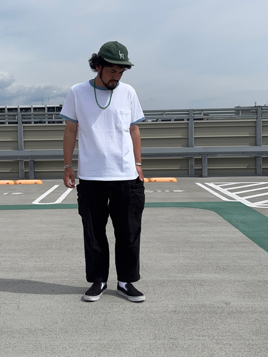 S/S POCKET TEE (HAND PAINT)