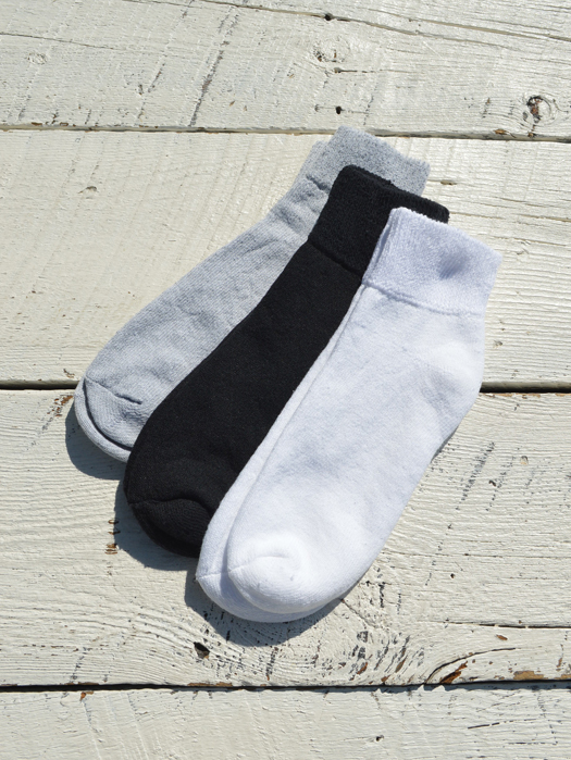 【RAILROAD SOCKS】 Health Trak Quarter Socks　