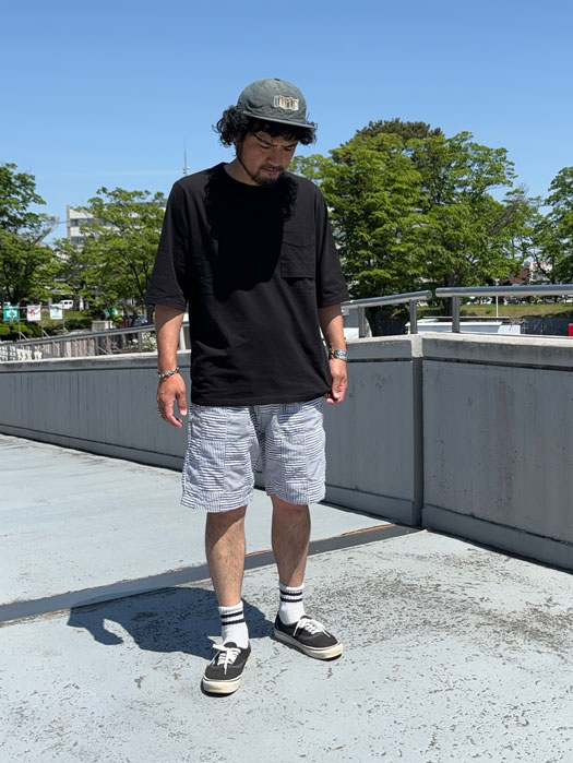 1/2 Sleeved Pocket T (NR別注)