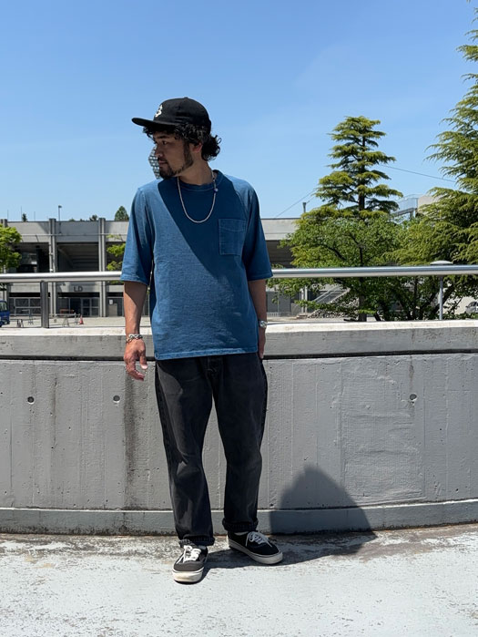1/2 Sleeved Pocket T “PIGMENT” (NR別注)　