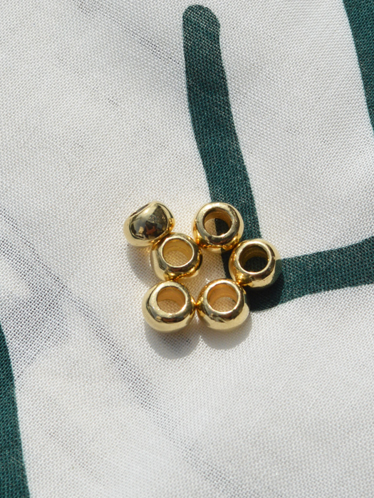 OT-B0163　18K GOLD ROUND BEAD (S)