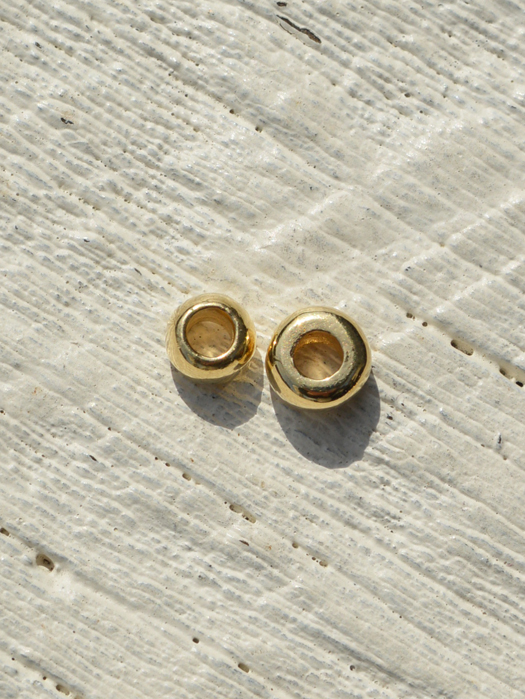 OT-B0163　18K GOLD ROUND BEAD (S)