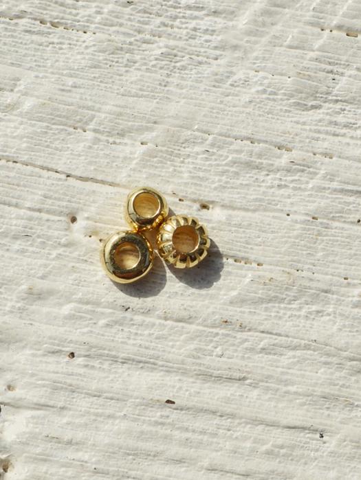 OT-B0002 18K GOLD SHELL BEAD