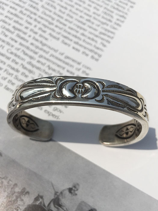 【Ray Adakai】　Double Stamp Bracelet　(M)