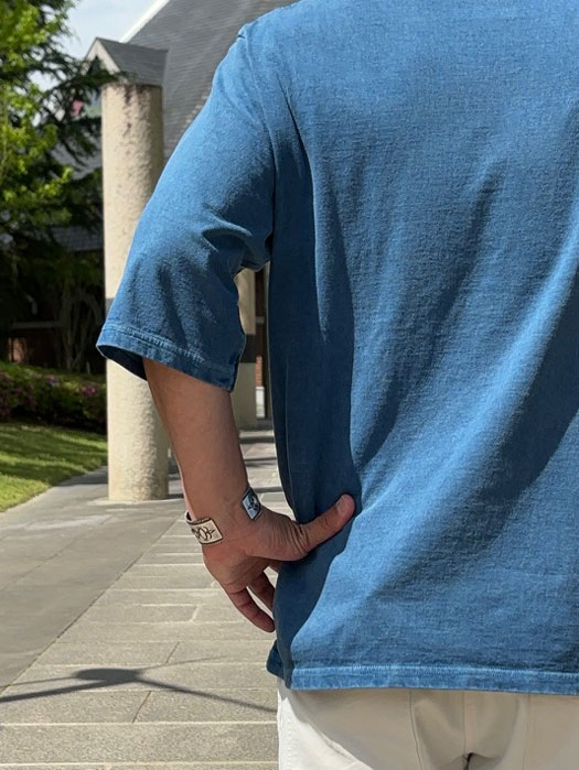 1/2 Sleeved Pocket T “PIGMENT” (NR別注)　