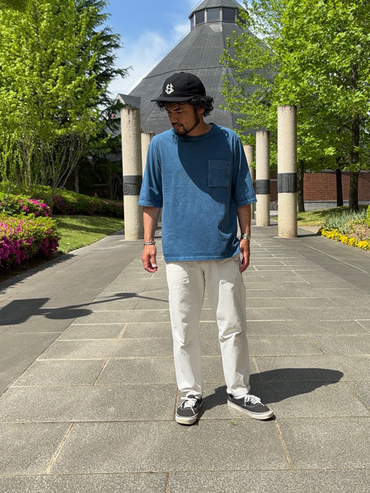 1/2 Sleeved Pocket T “PIGMENT” (NR別注)　