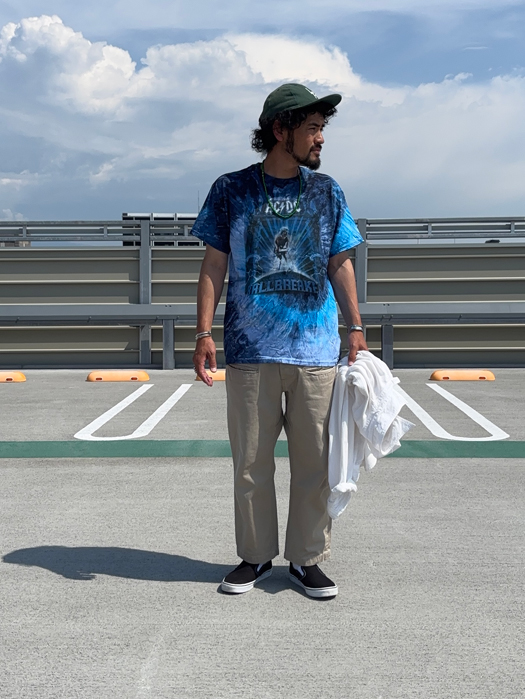 【BLUESCENTRIC】 Print T-Shirt　(AC/DC)