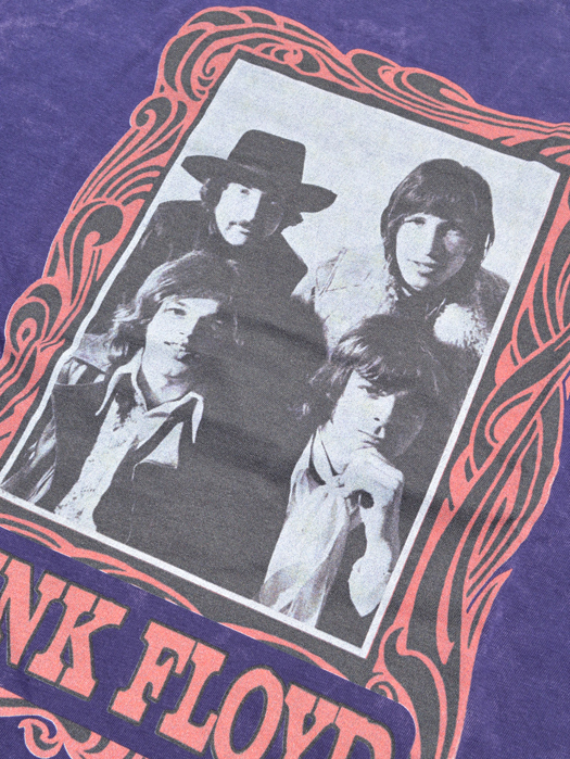 【BLUESCENTRIC】 Print T-Shirt　(Pink Floyd)