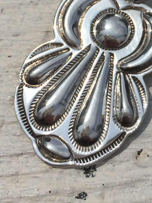 【Ray Adakai】　Stamped Pendant