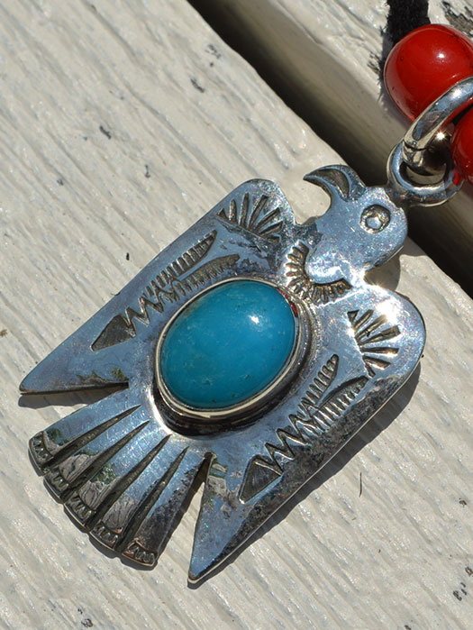 NL-0090　THUNDERBIRD PENDANT (TURQUOISE)