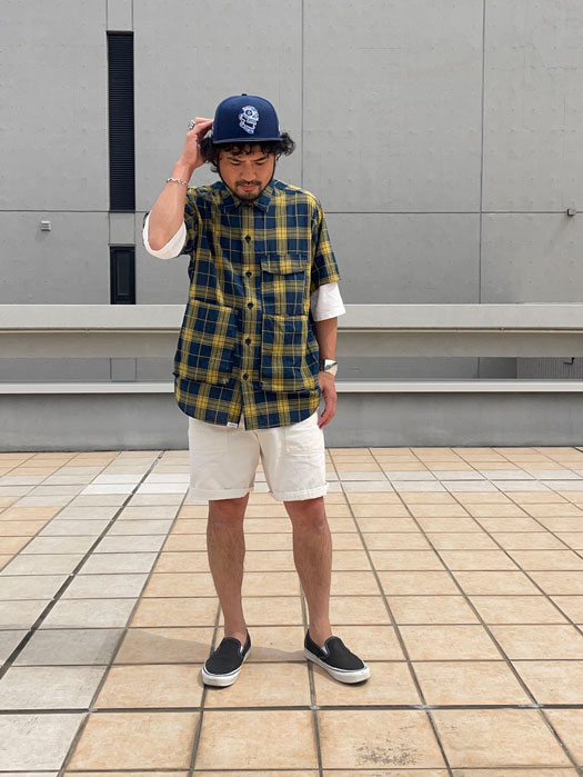Digs Crew Half 1/2 (Dobby Tartan Check)