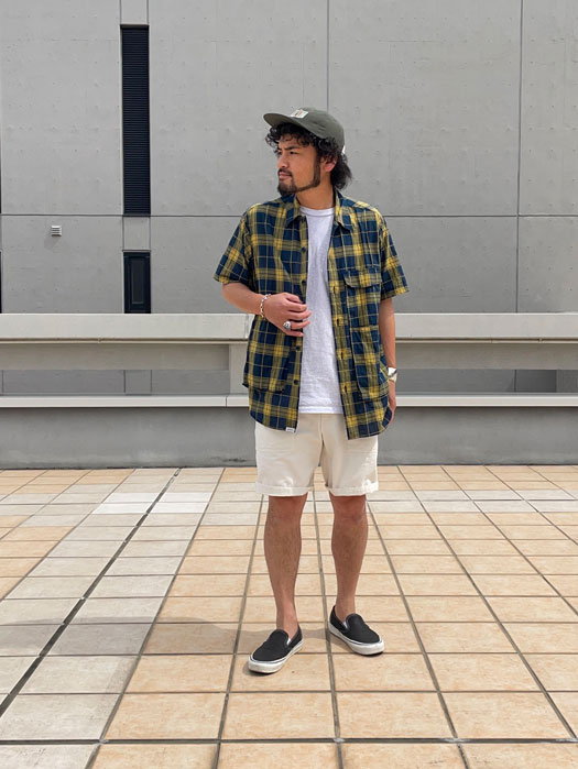 Digs Crew Half 1/2 (Dobby Tartan Check)