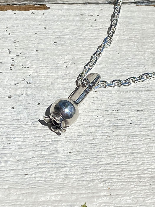 NL-0140　SQUASH BLOSSOM PENDANT (XS)