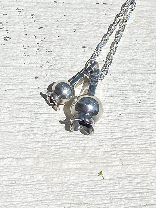 NL-0140　SQUASH BLOSSOM PENDANT (XS)