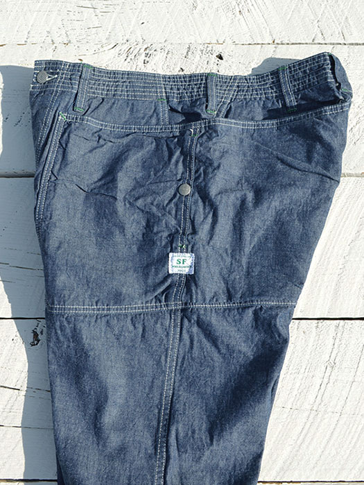 Fall Leaf Sprayer Pants　(8oz Chambray)
