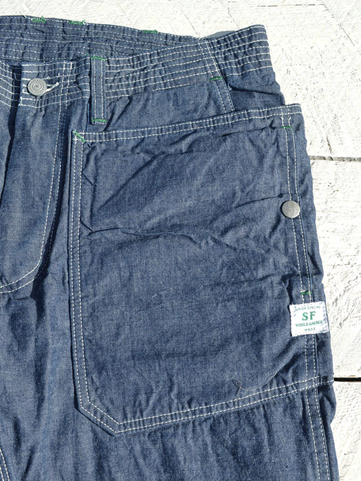 Fall Leaf Sprayer Pants　(8oz Chambray)