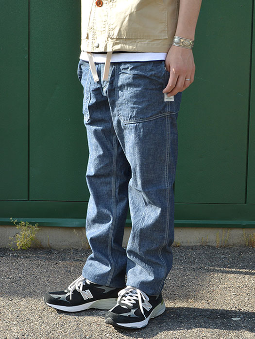 Fall Leaf Sprayer Pants　(8oz Chambray)