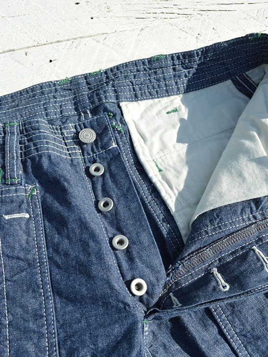 Fall Leaf Sprayer Pants　(8oz Chambray)