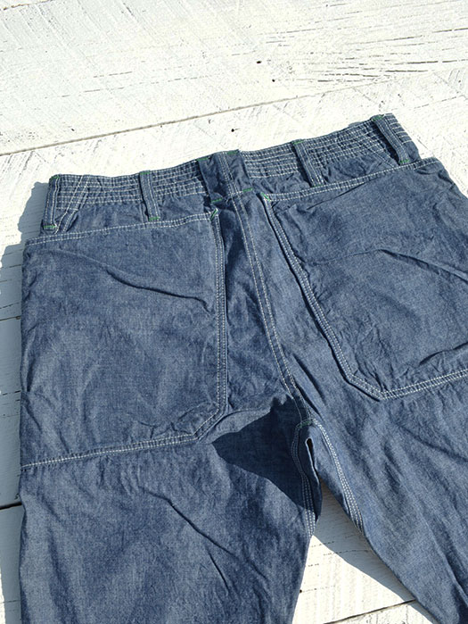 Fall Leaf Sprayer Pants　(8oz Chambray)