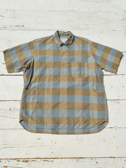 Wheel Barrow Shell Shirt 1/2 (Block Check)