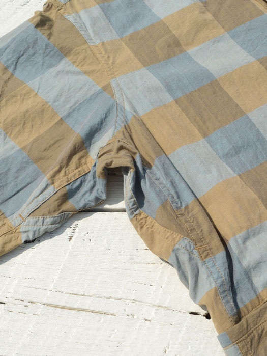Wheel Barrow Shell Shirt 1/2 (Block Check)