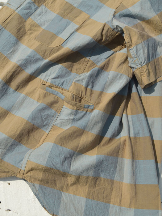 Wheel Barrow Shell Shirt 1/2 (Block Check)