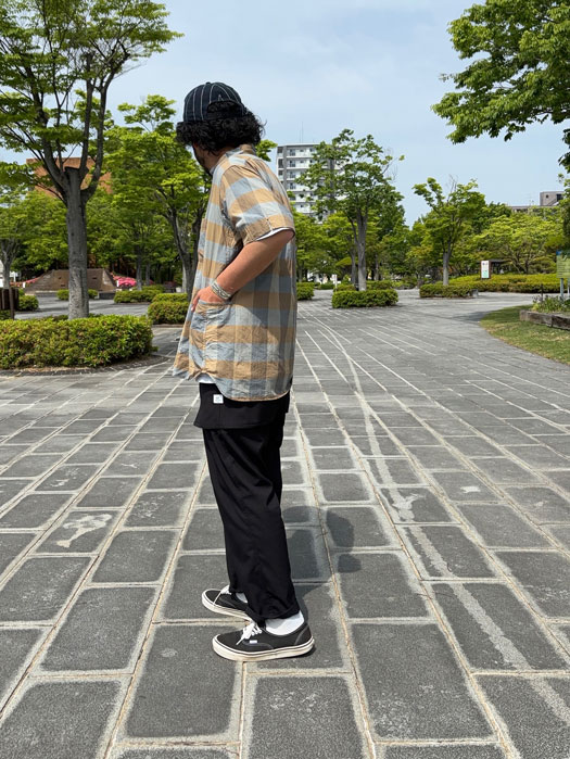 Wheel Barrow Shell Shirt 1/2 (Block Check)