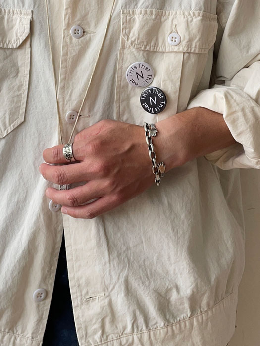 BR-0131　MEN'S LOVE HANDS BRACELET