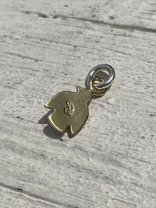 NL-0144 18K GOLD BABY THUNDERBIRD PENDANT (TURQUOISE)