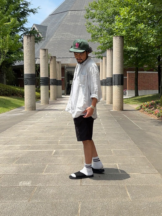 Overgrown Fatigue Pants 1/2  (Wool Like Tropical)