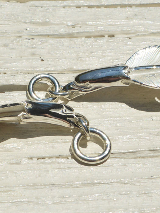 EFNL-0040　EAGLE HEAD FEATHER PENDANT No. 40