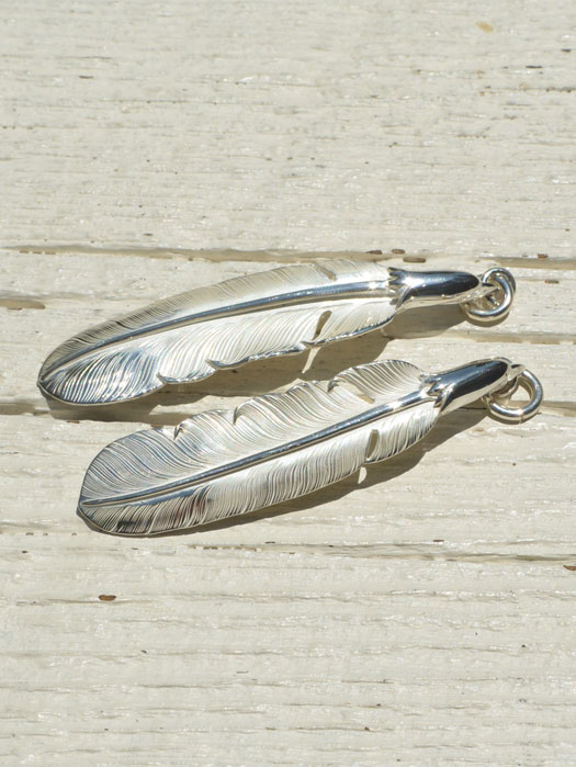 EFNL-0040　EAGLE HEAD FEATHER PENDANT No. 40