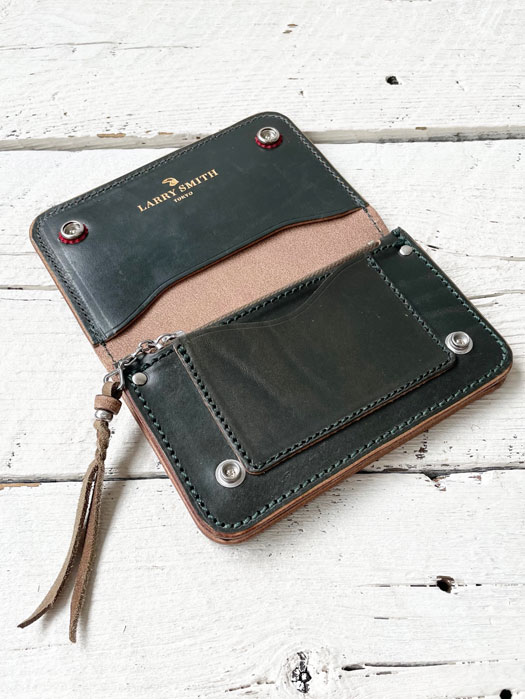 U.K. SADDLE LEATHER TRACKERS WALLET　(S) “LIMITED”