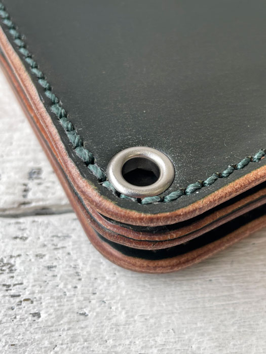U.K. SADDLE LEATHER TRACKERS WALLET　(S) “LIMITED”
