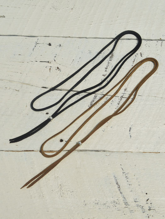 LT-0124　KUDU LEATHER LACE (BEAD END)