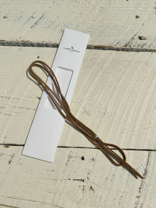 LT-0124　KUDU LEATHER LACE (BEAD END)