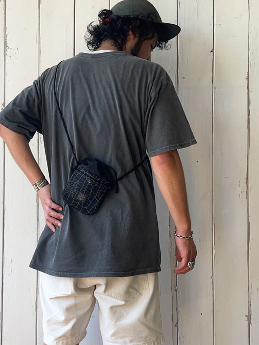 MINI WALLET POUCH　(Spider Web)　