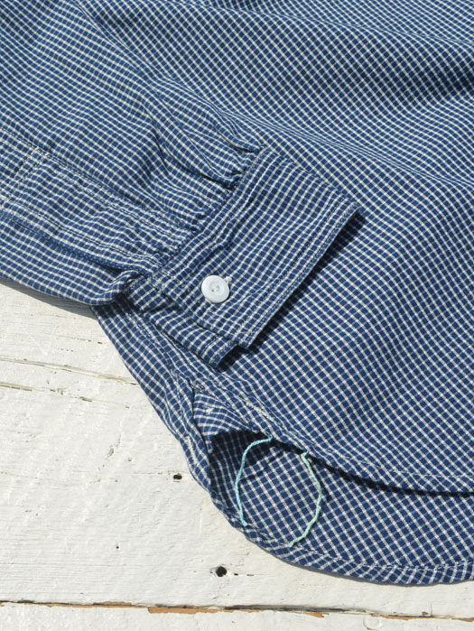 Band Collar Shirt (Check 1)　“1993 Model”