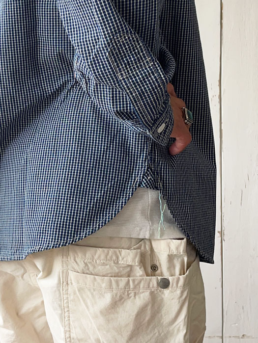 Band Collar Shirt (Check 1)　“1993 Model”